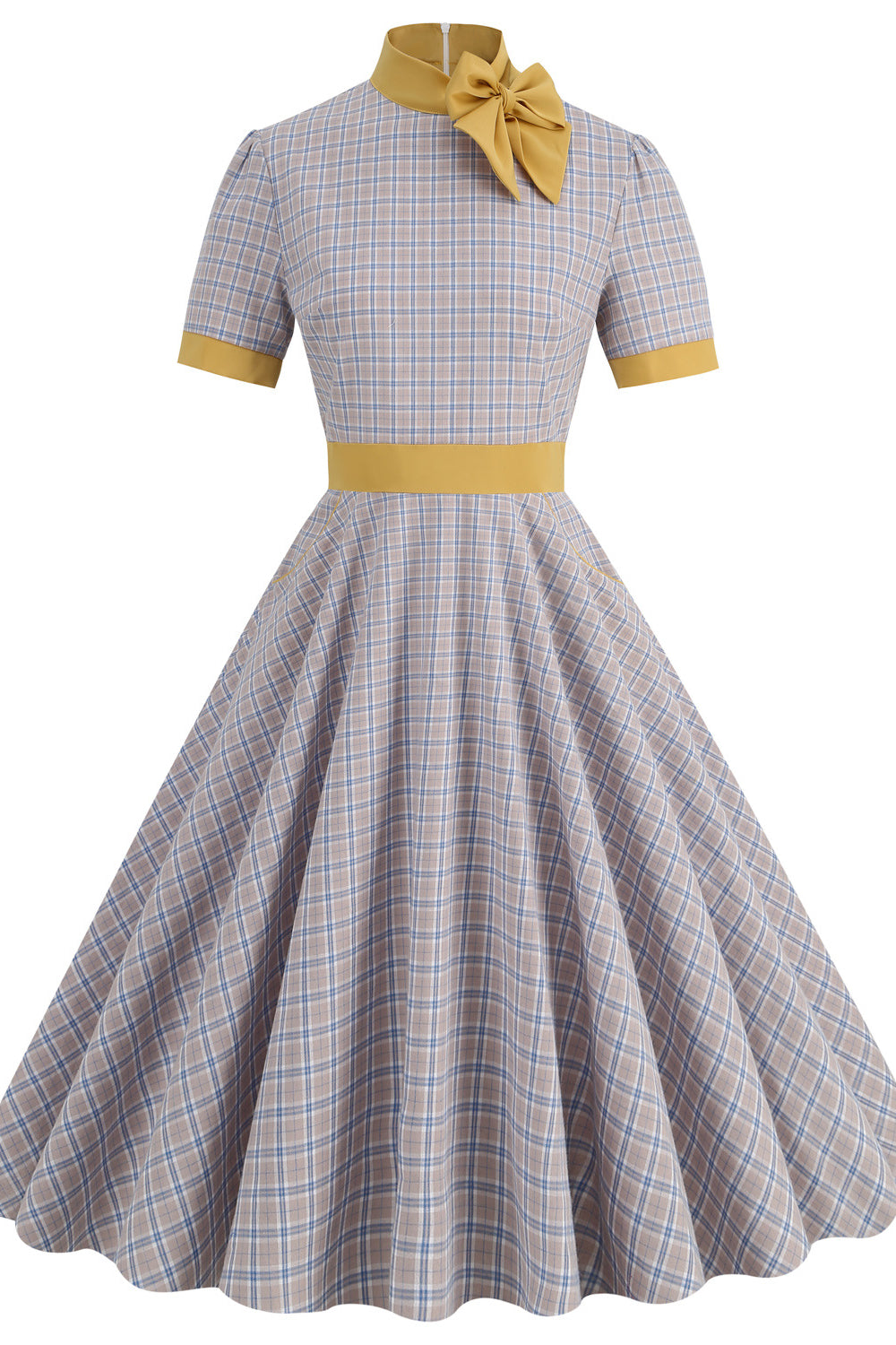 white christmas dresses Le Palais Vintage Vintage 50s Elegant Floral Waist Seal Hepburn Dress