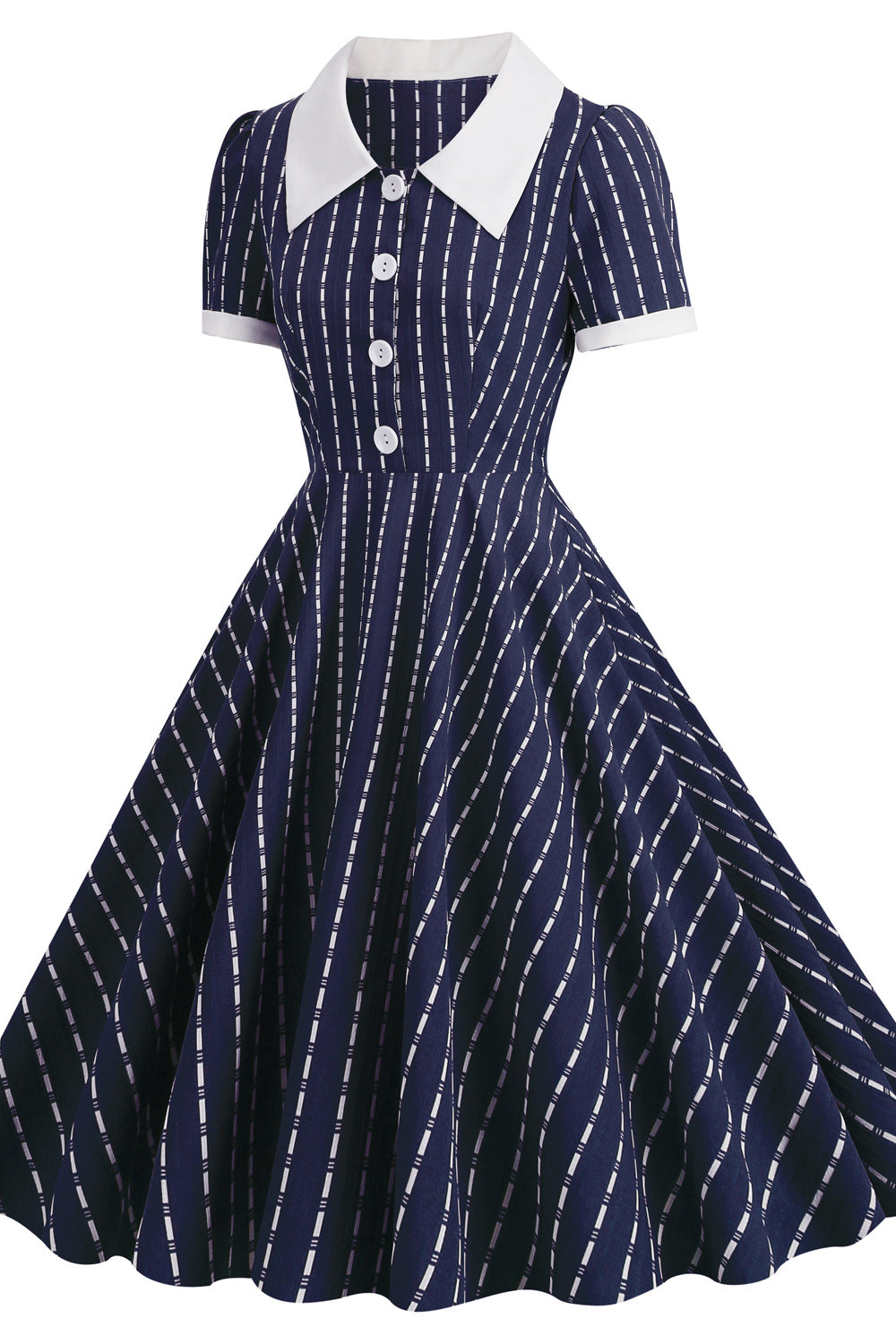 fitted lace wedding dress Amazon.com: Green & Black Striped Women's Dress with Collar Notched Lapel main image 1