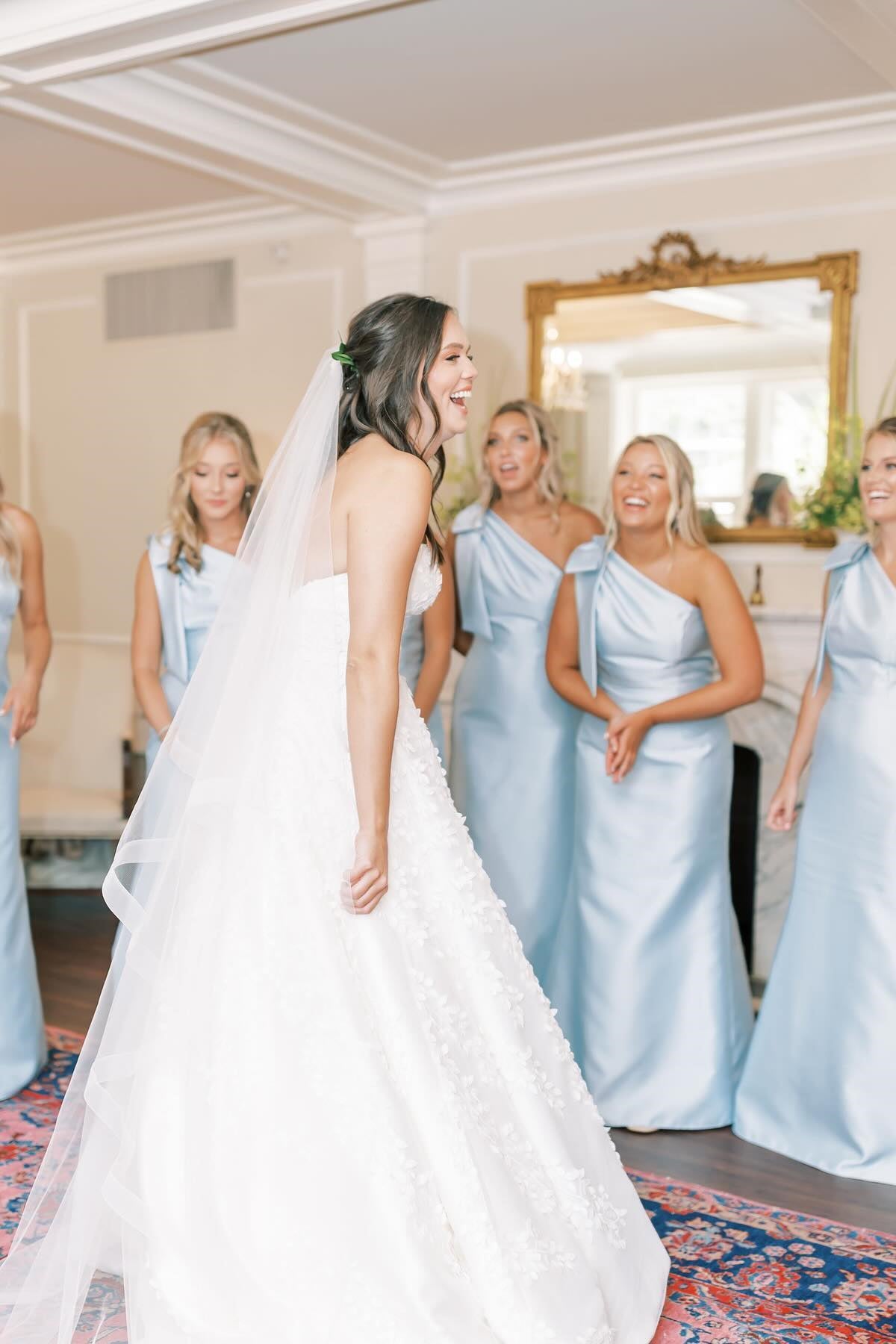 One Shoulder Dusty Blue Mermaid Bridesmaid Dresses PollyBoutique One Shoulder Dusty Blue Mermaid Bridesmaid Dresses PollyBoutique