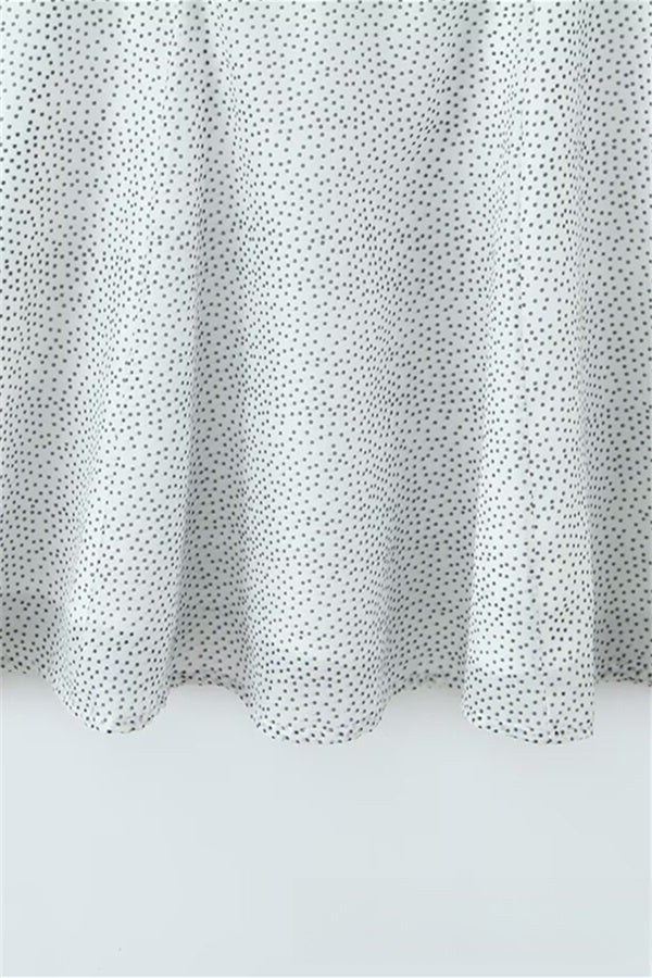 
                      
                        Bow Straps Polka Dots Pleated A-line Short Dress
                      
                    