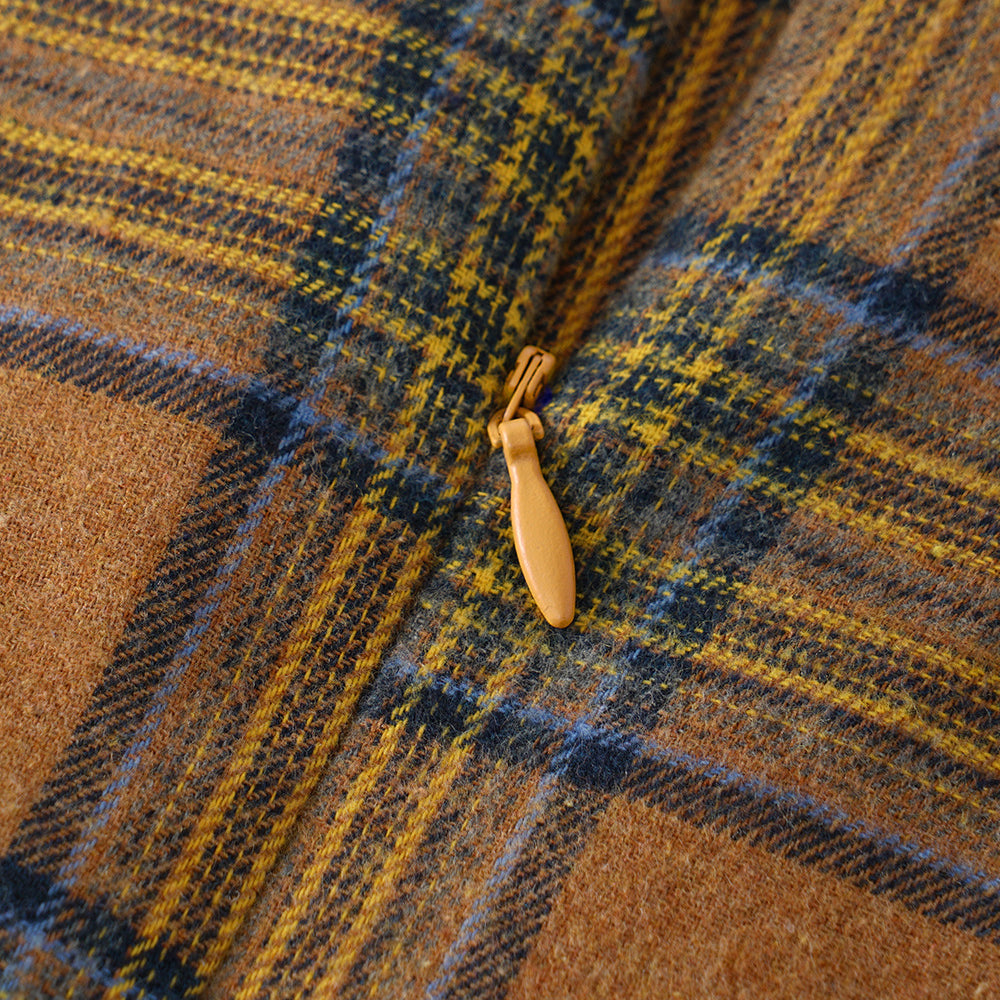 
                      
                        Brown 1950s Plaid 3/4 Sleeve Vintage Dress
                      
                    