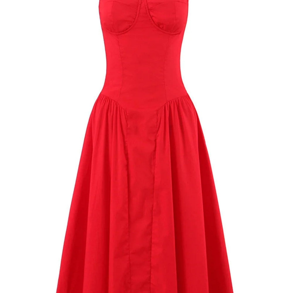 
                      
                        Spaghetti Strap White A-line Long Party Dress
                      
                    
