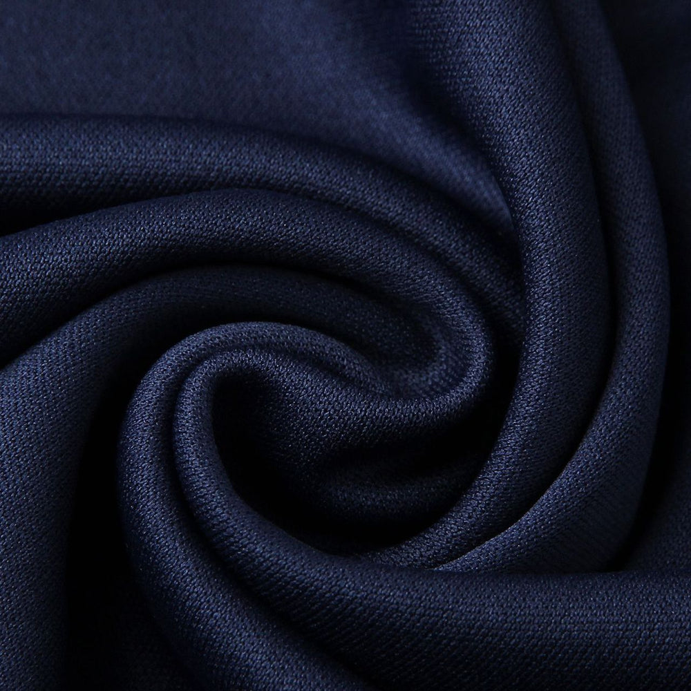 
                      
                        Halter Navy Blue Sequin Open Back Short Dress
                      
                    