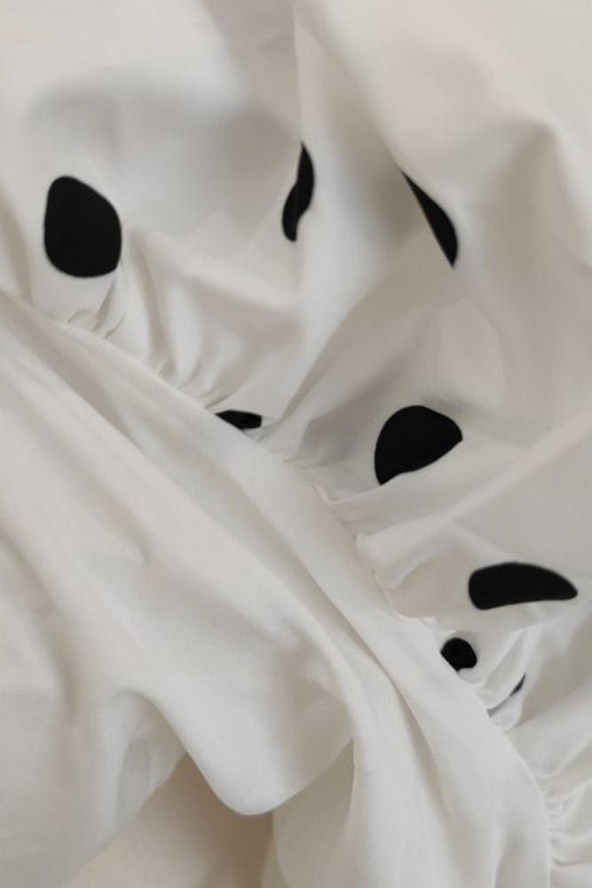 
                      
                        Halter Neck White Polka Dots A-line Tutu Dress
                      
                    