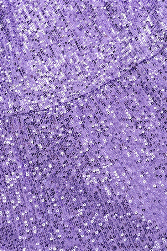 
                      
                        Halter Purple Sequin Column Long Dress with Slit
                      
                    