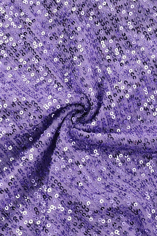 
                      
                        Halter Purple Sequin Column Long Dress with Slit
                      
                    