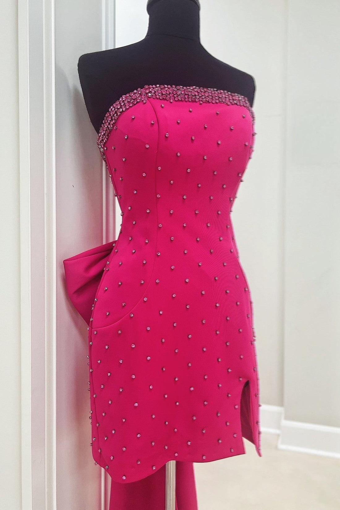 Short Blue Glyf Bogas Dress For Women 1