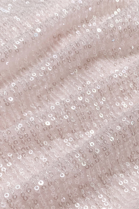 
                      
                        Light Pink Ruched Bodycon Sequin Short Dress
                      
                    