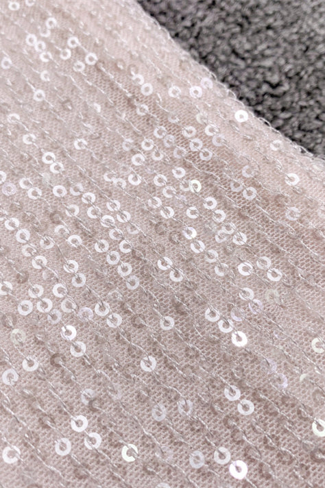 
                      
                        Light Pink Ruched Bodycon Sequin Short Dress
                      
                    