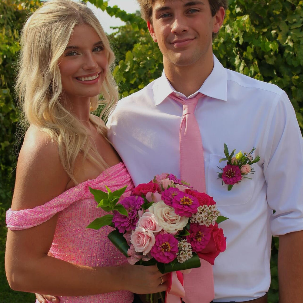 
                      
                        Off the Shoulder Pink Ruched Sequin Short Dress
                      
                    