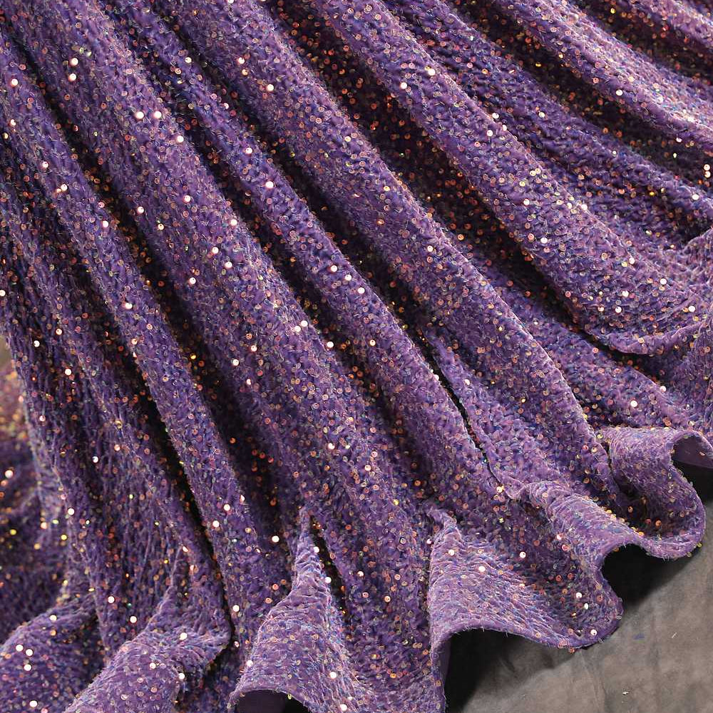 
                      
                        One Shoulder Purple Sequin Mermaid Long Dress
                      
                    