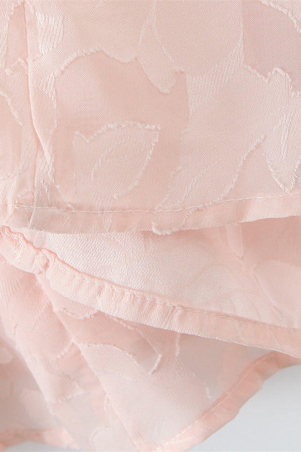 
                      
                        Spaghetti Straps Pink Floral Long Dress
                      
                    