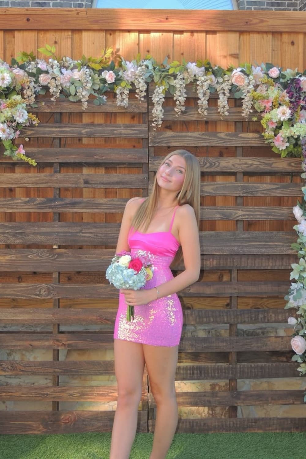 Spaghetti Straps Blue Sequin Corset Short Dress