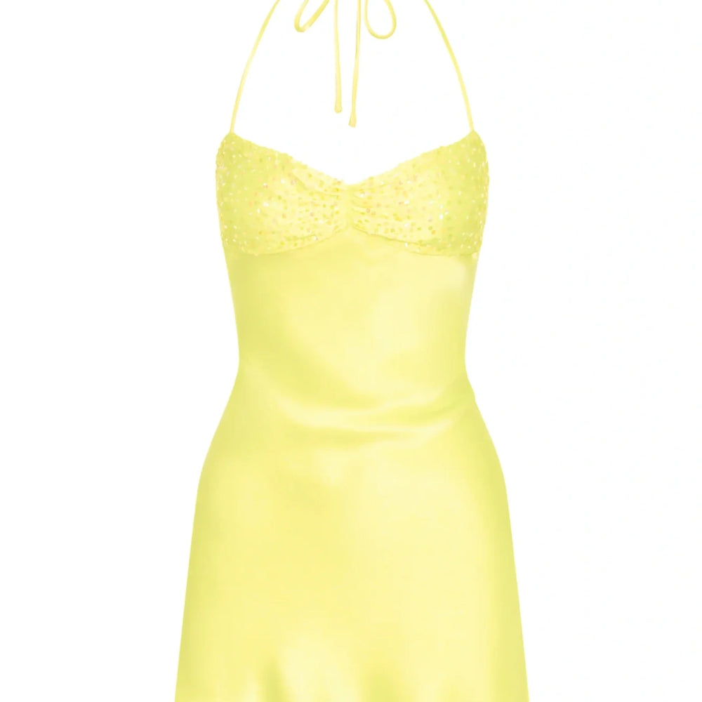 
                      
                        Spaghetti Straps Purple A-line Short Dress with Sequins
                      
                    