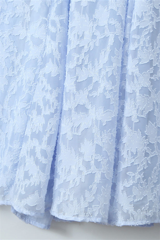 
                      
                        Square Neck Blue Mermaid Lace Long Dress
                      
                    