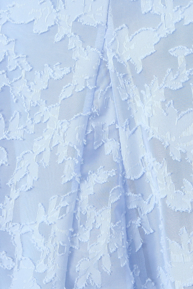 
                      
                        Square Neck Blue Mermaid Lace Long Dress
                      
                    