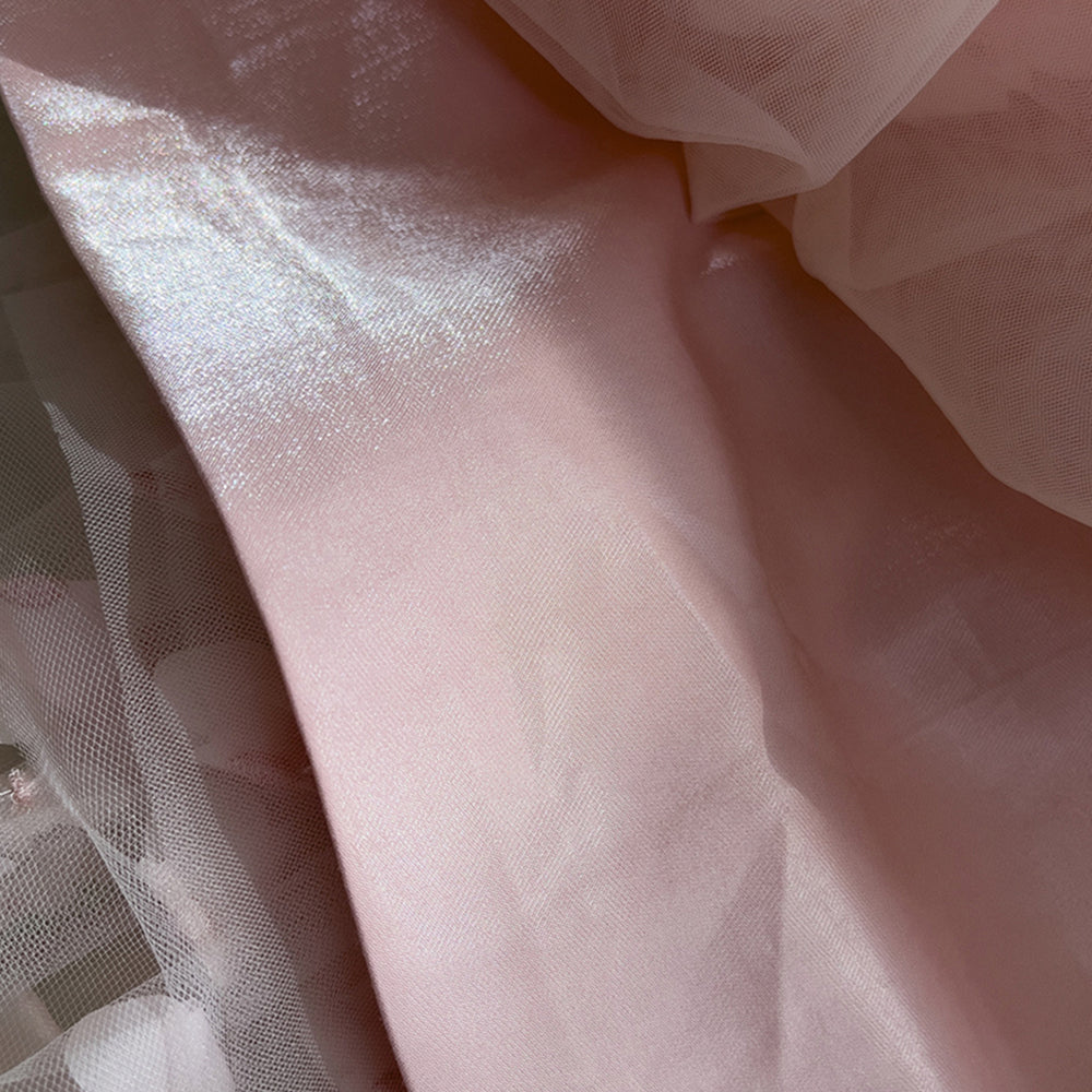 
                      
                        Square Neck Light Pink 3D Butterfly A-line Short Dress
                      
                    