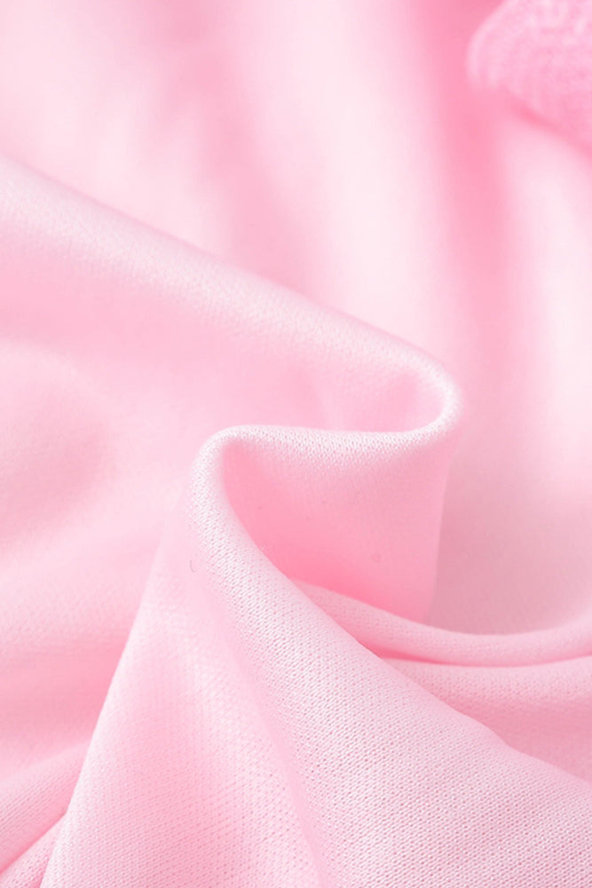 
                      
                        Square Neck Pink Sequin Bodycon Short Dress
                      
                    