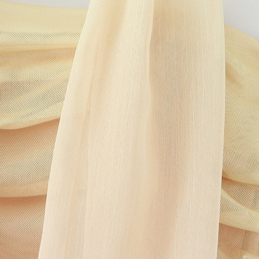 
                      
                        Strapless Gradient Ruched Short Dress with Scarf
                      
                    