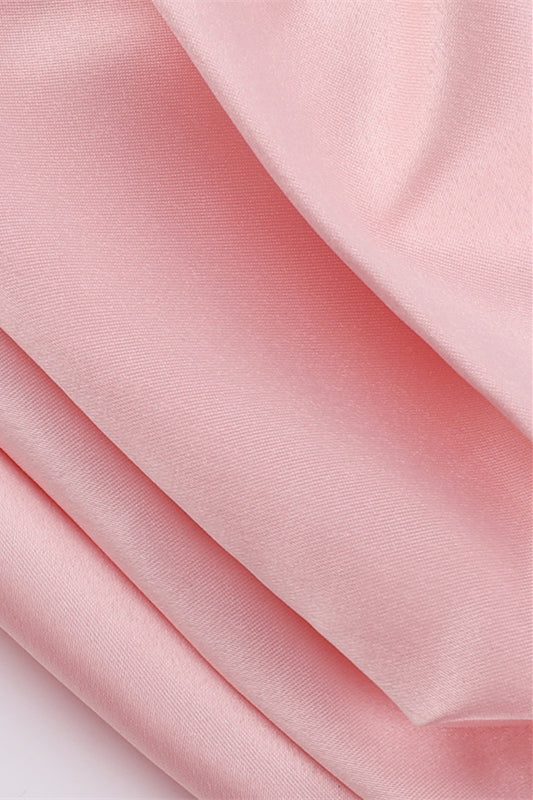 
                      
                        Strapless Pink Back Bow A-line Bud Dress
                      
                    