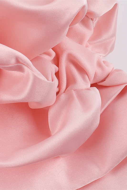 
                      
                        Strapless Pink Back Bow A-line Bud Dress
                      
                    