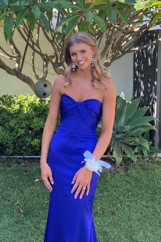 Kayla Printed Long Dress With Tassels Liberty Blue