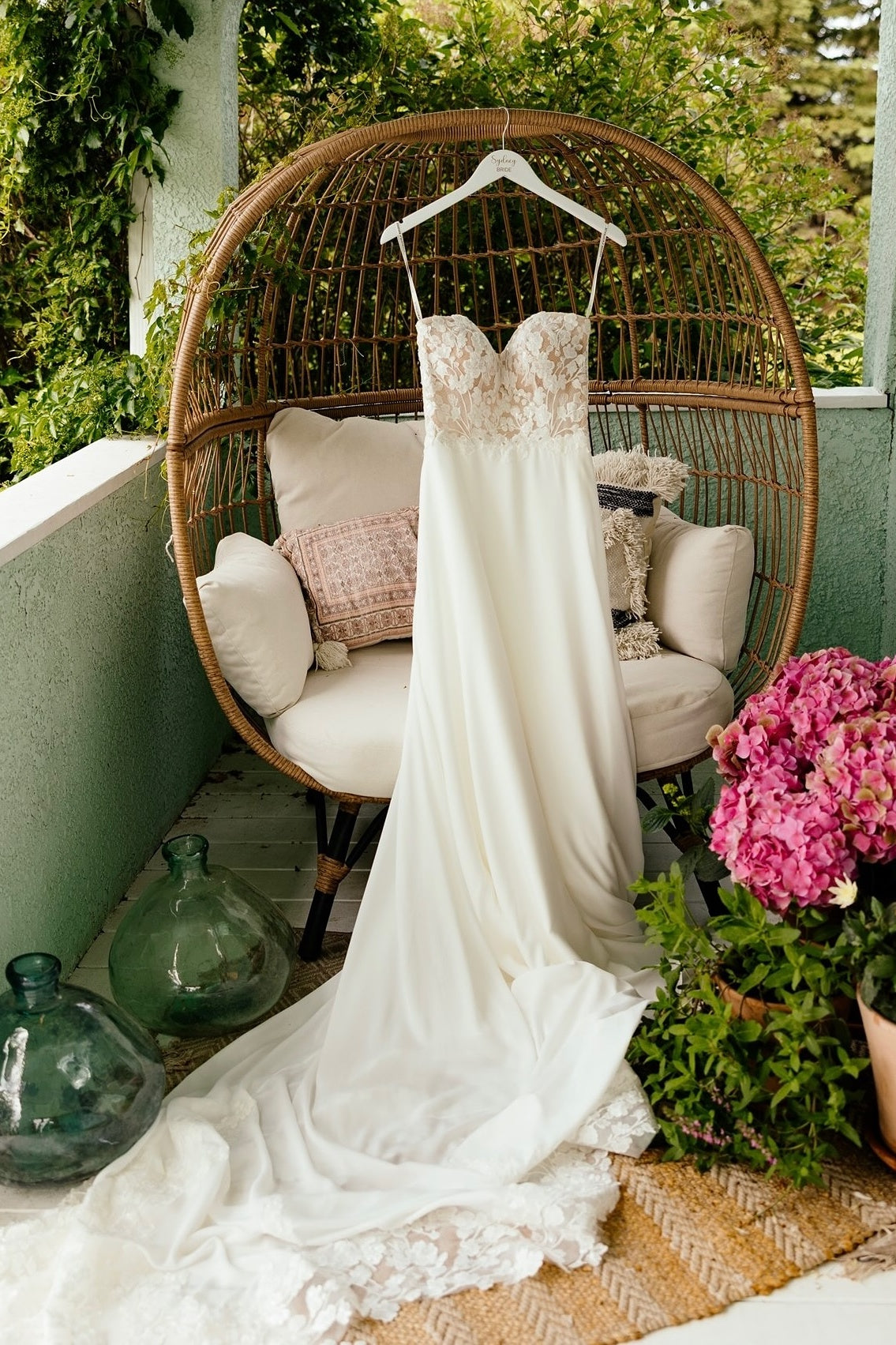 Strapless Ivory Appliques Button Back Wedding Dress
