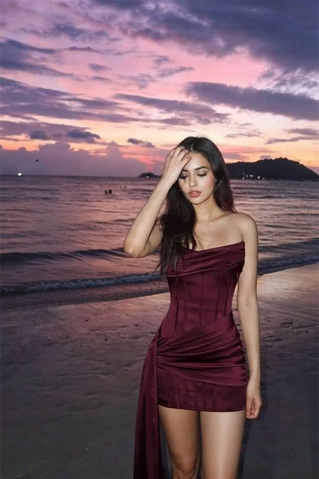 Strapless Mulberry Draped Corset Short Dress