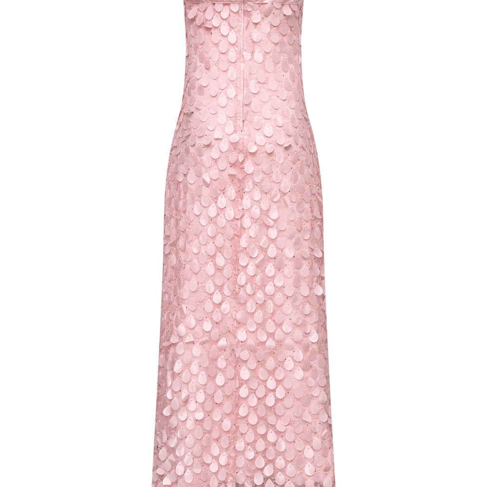 
                      
                        Strapless Blue Teardrop Sheath Long Dress
                      
                    