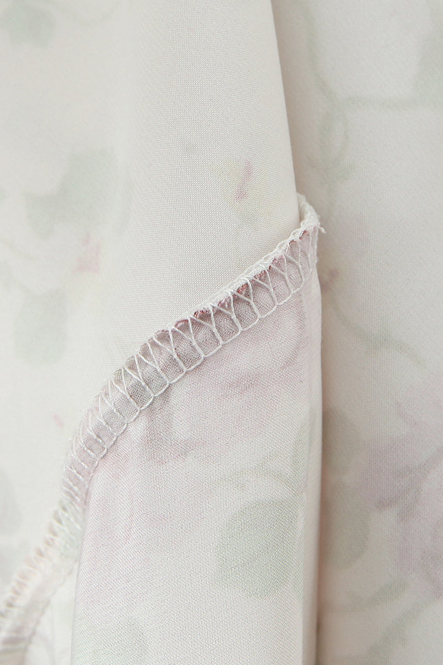 
                      
                        Straps Apricot Floral Print A-line Maxi Dress with Lace
                      
                    