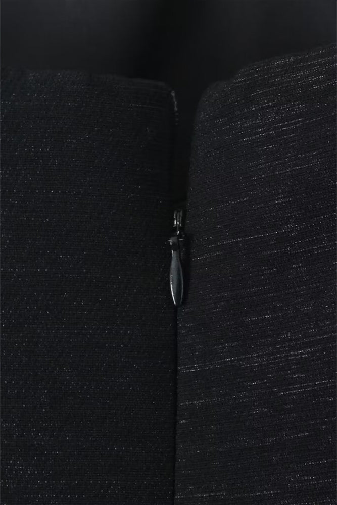 
                      
                        Straps Black Lace Stitching Tiered Short Dress
                      
                    