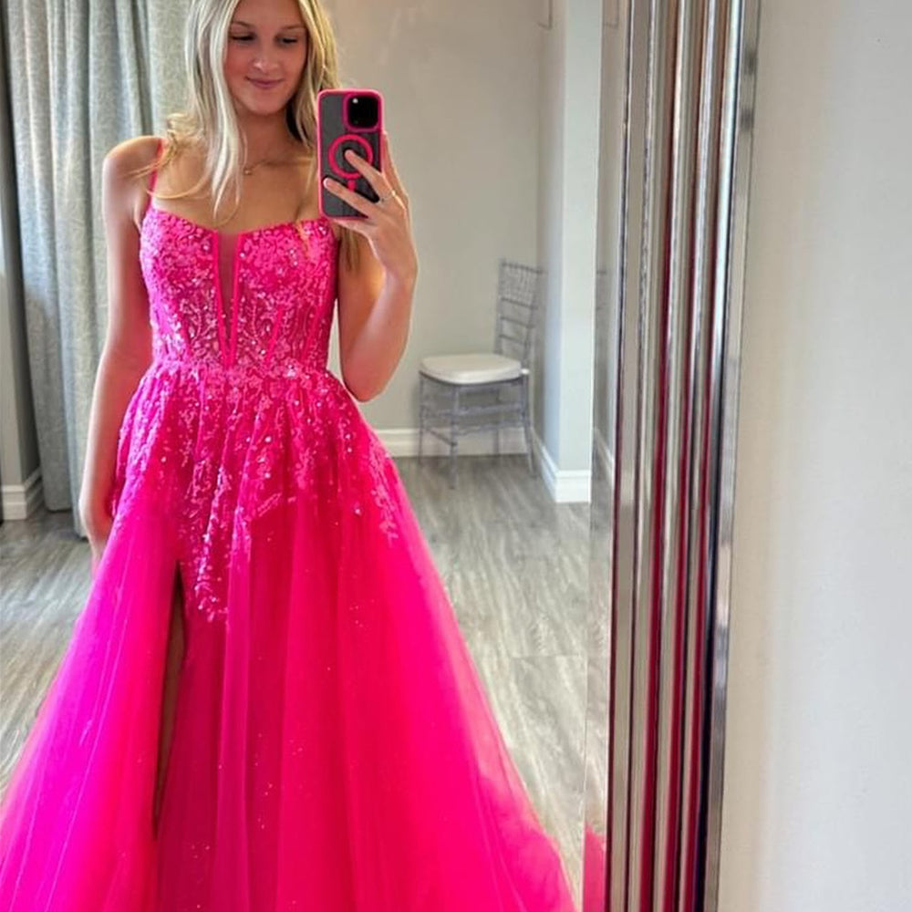 Hot Pink Prom Dresses PollyBoutique Hot Pink Prom Dresses PollyBoutique