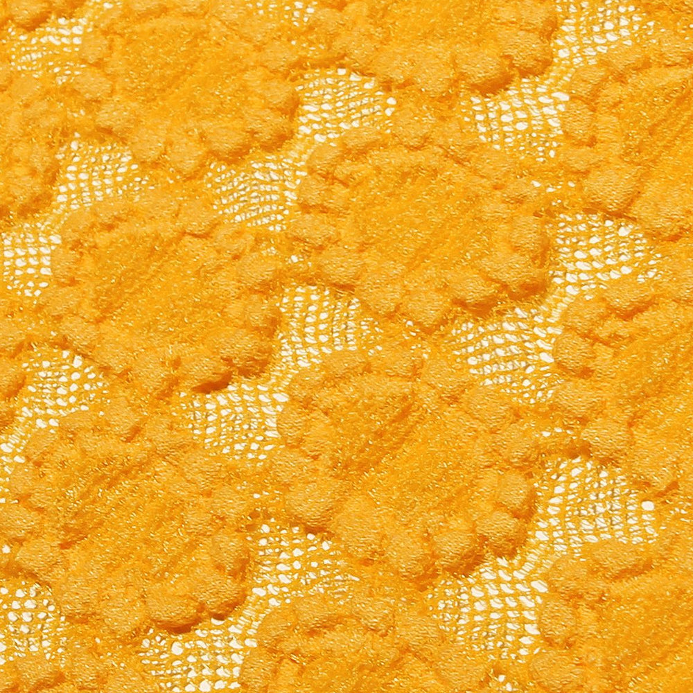 
                      
                        Straps Yellow Button Front Lace A-line Short Dress
                      
                    