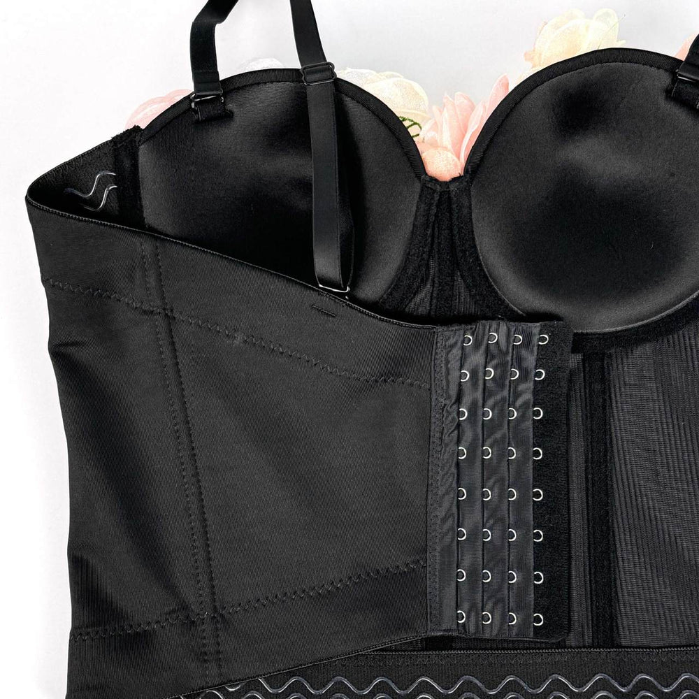 
                      
                        Sweetheart Black 3D Floral Corset Top
                      
                    