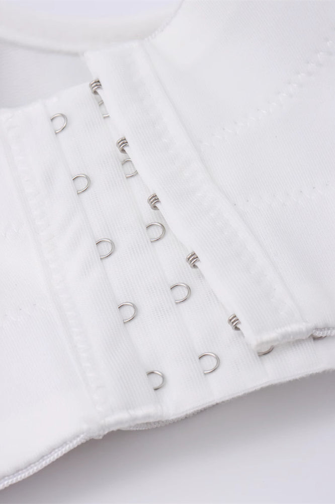 
                      
                        Sweetheart White Pearl Tassel Corset Top
                      
                    