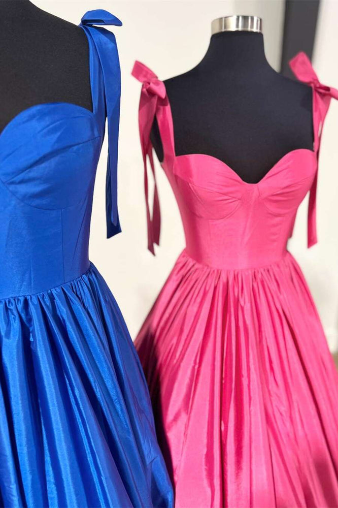 
                      
                        Sweetheart Aqua Ruffle A-line Long Dress
                      
                    