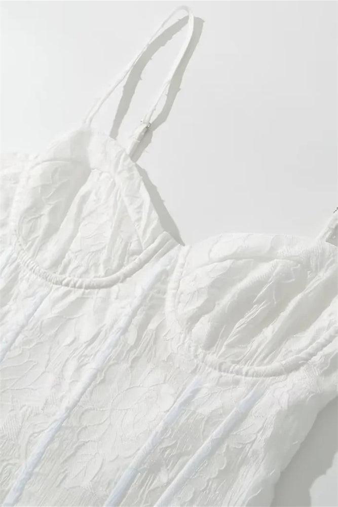 
                      
                        V-neck Lilac Jacquard A-line Short Dress
                      
                    