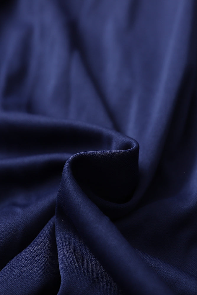 
                      
                        V-neck Navy Blue Sequin Long Dress with Keyhole
                      
                    