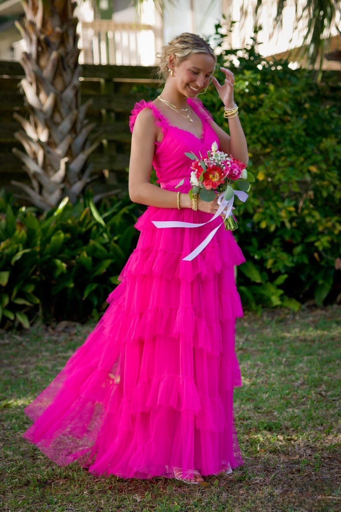 Hot Pink Prom Dresses PollyBoutique Hot Pink Prom Dresses PollyBoutique