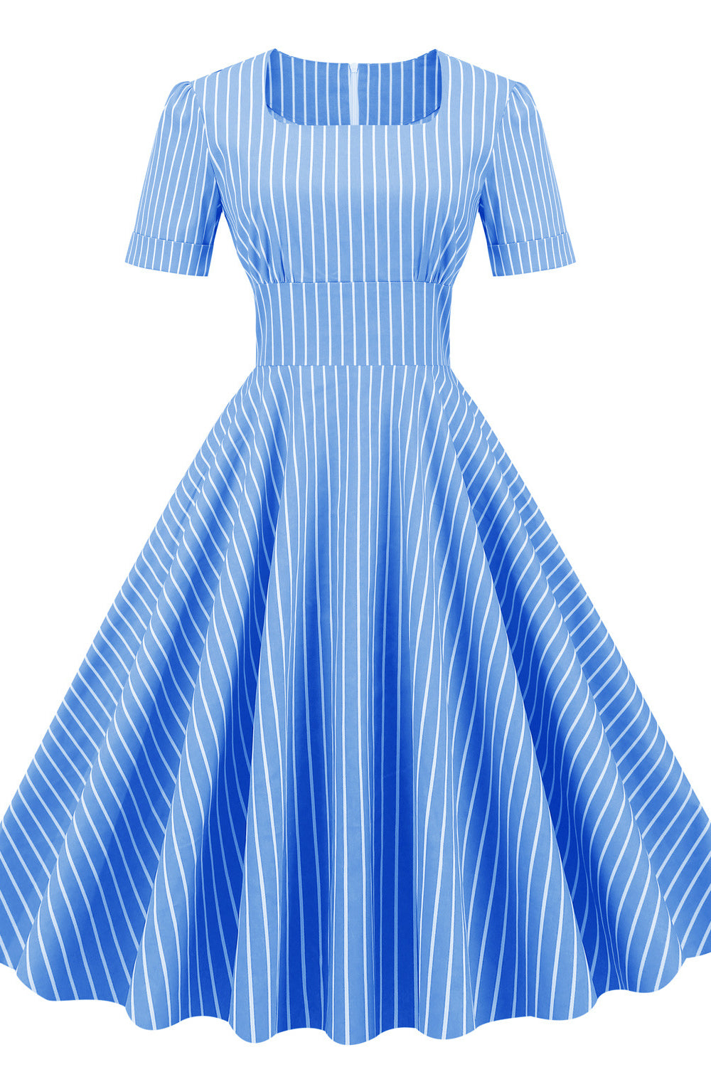 Yellow 1950s Plaid High Waist Vintage Dress PollyBoutique Yellow 1950s Plaid High Waist Vintage Dress PollyBoutique