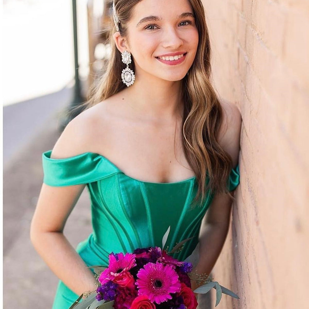 
                      
                        Off the Shoulder Hot Pink Ruched Short Dress
                      
                    
